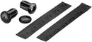 Ciclovation Leather Touch Handlebar Tape, Rainforest Soil with Black Plugs - 3620.22601