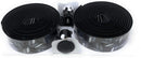 Ciclovation Leather Touch Handlebar Tape, Rainforest Soil with Black Plugs - 3620.22601