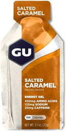 GU Energy Gel - 24 Pack Salted Caramel, 24 Pack