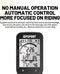 Bike Computer Wireless GPS, Bike Speedometer with 2.6 Inch Huge Screen Auto Backlight